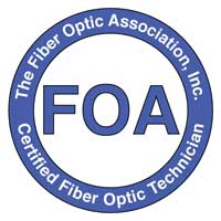 Fiber Optic Logo - Home -The Fiber Optic Association