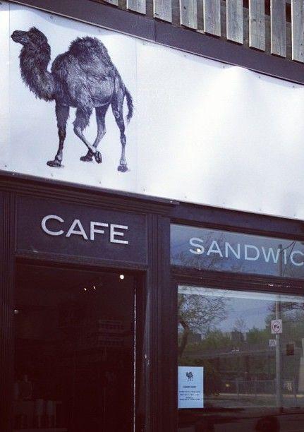 Camle with Black C Logo - Outstanding coffee and pulled pork sandwiches that sell out every ...