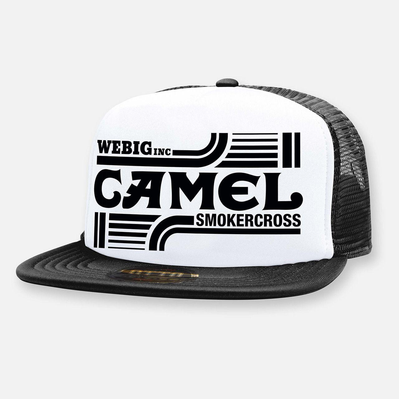 Camle with Black C Logo - WeBig Camel Legend Hat - Black-White