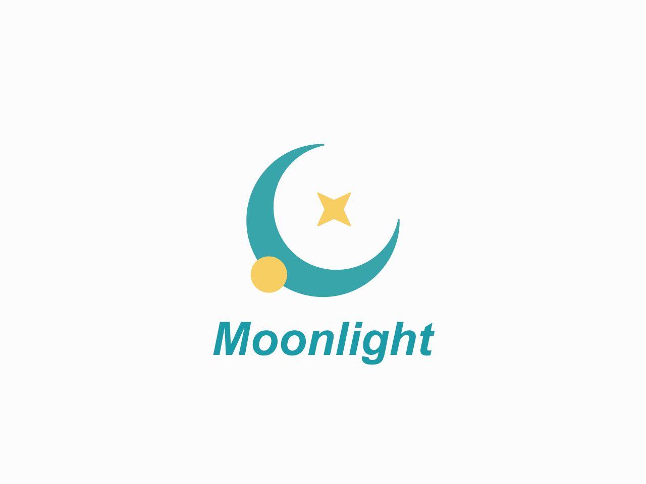 Cool Unused Logo - Moonlight Logo