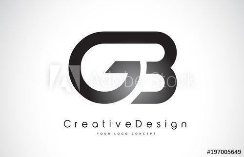 Modern Letter Logo - GB G B Letter Logo Design. Creative Icon Modern Letters Vector Logo