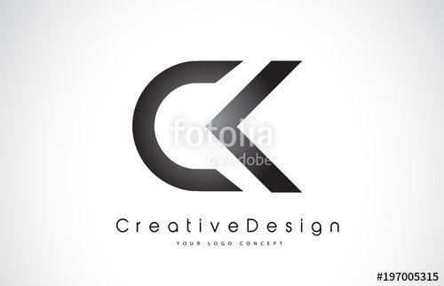 Modern Letter Logo - CK C K Letter Logo Design. Creative Icon Modern Letters Vector Logo