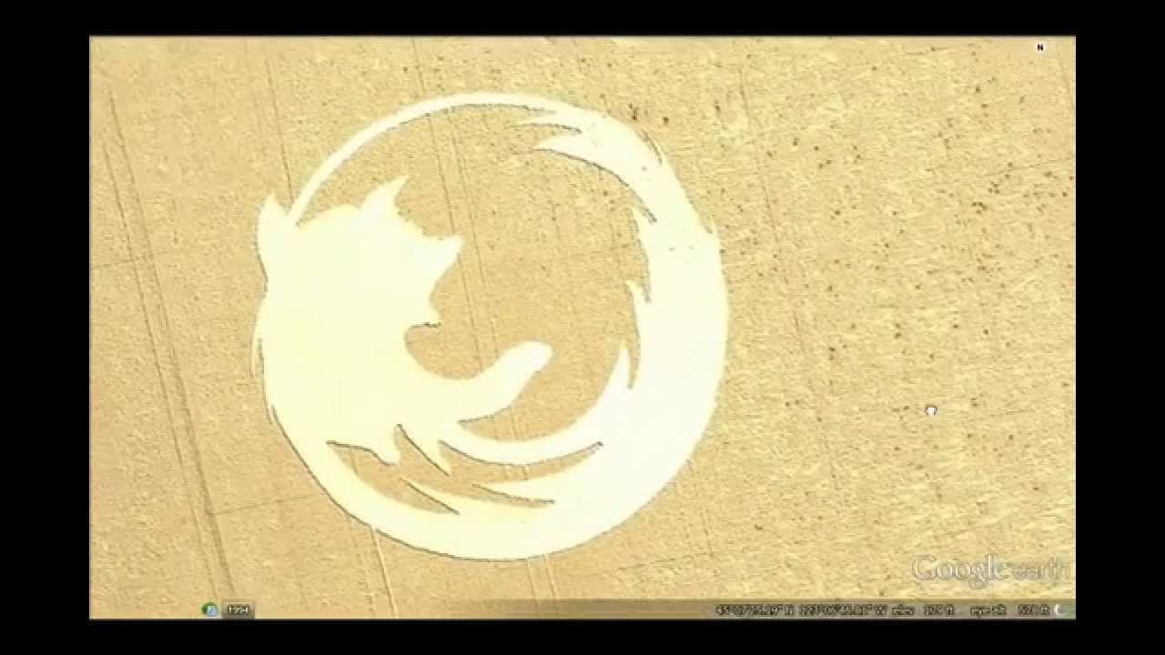 Google Earth Firefox Logo - Firefox Logo in Google Earth - YouTube