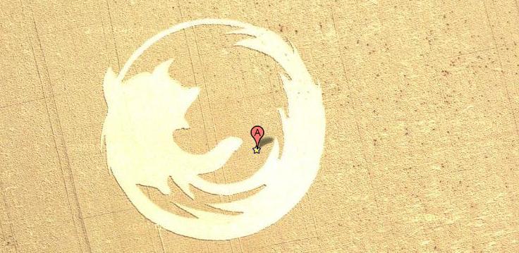 Google Earth Firefox Logo - Amazing Sights Discovered Over Google Earth