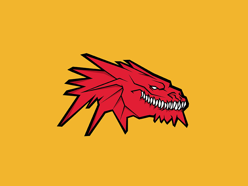 Dragon Head Logo - Dragon Head Logo for E-sports by Sérgio Abreu | Dribbble | Dribbble