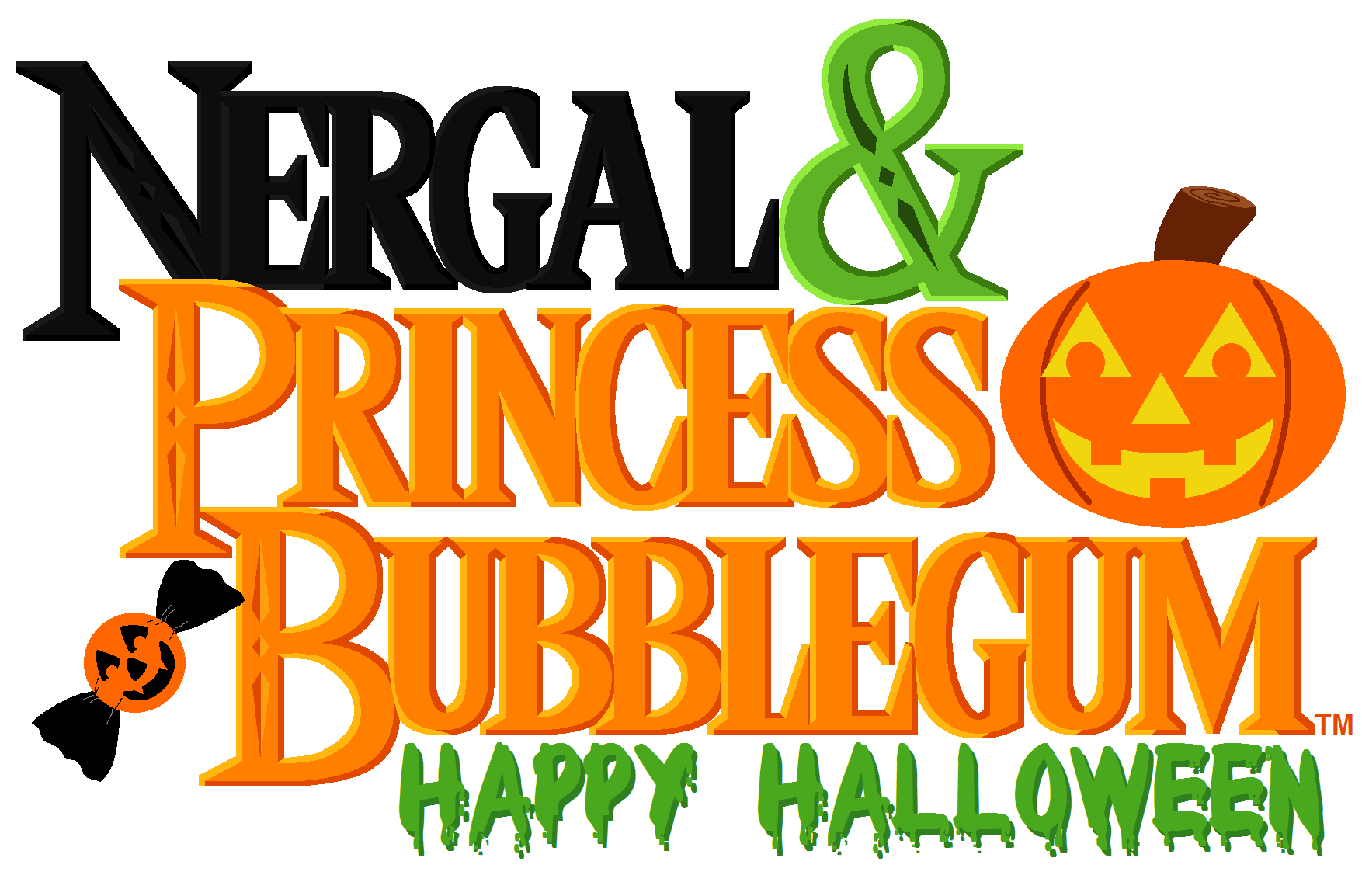 Cartoon Network HD Logo - Nergal And Princess Bubblegum Happy Halloween Logo Cartoon Network ...