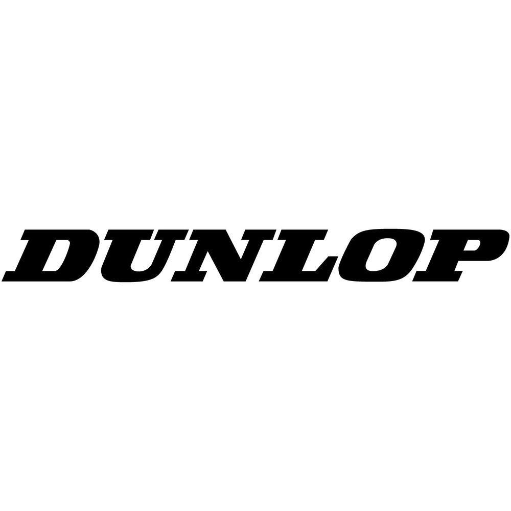 Dunlop Logo - 2x Dunlop Tires Logo 12 Decal Sticker car truck window laptop wheel