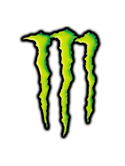 White Monster Energy Logo - White monster Logos