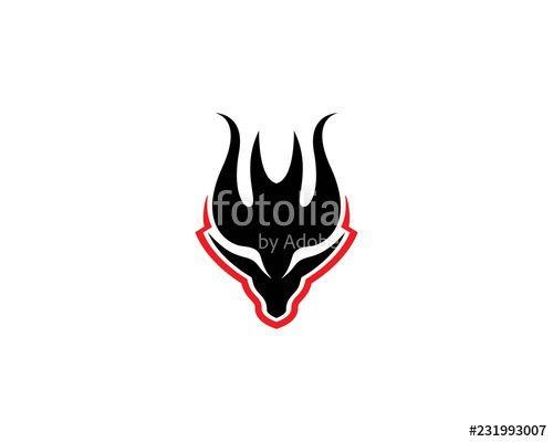 Dragon Head Logo - Dragon Head Logo Stock Image And Royalty Free Vector Files