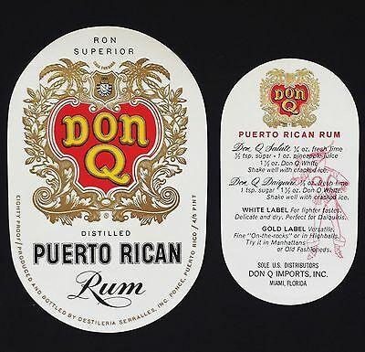 Don Q Logo - Puerto Rico Labels collection on eBay!