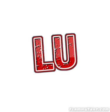 Lu Logo - Lu Logo | Free Name Design Tool from Flaming Text