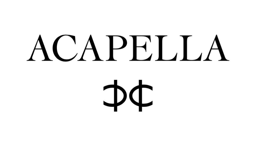 Acapella Logo - ACAPELLA