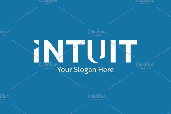 Intuit Logo - INTUIT Logo Logo Templates Creative Market
