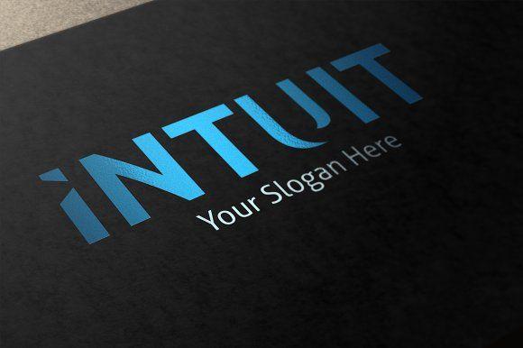 Intuit Logo - INTUIT Logo - SK ~ Logo Templates ~ Creative Market