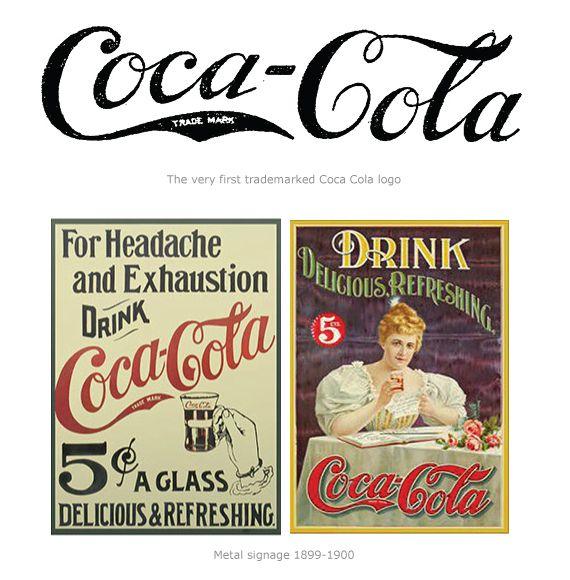 Coca-Cola Original Logo - The History of the Coca Cola Logo. Fine Print Art