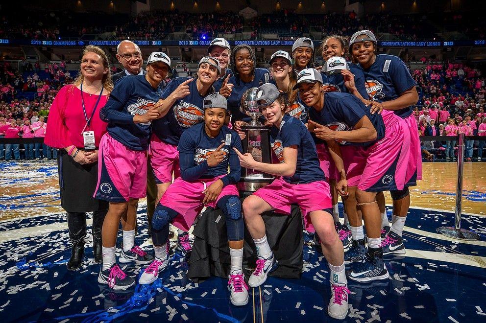 Lady Lions Basketball Logo - Lady Lions clinch share of Big Ten title with win over Michigan ...