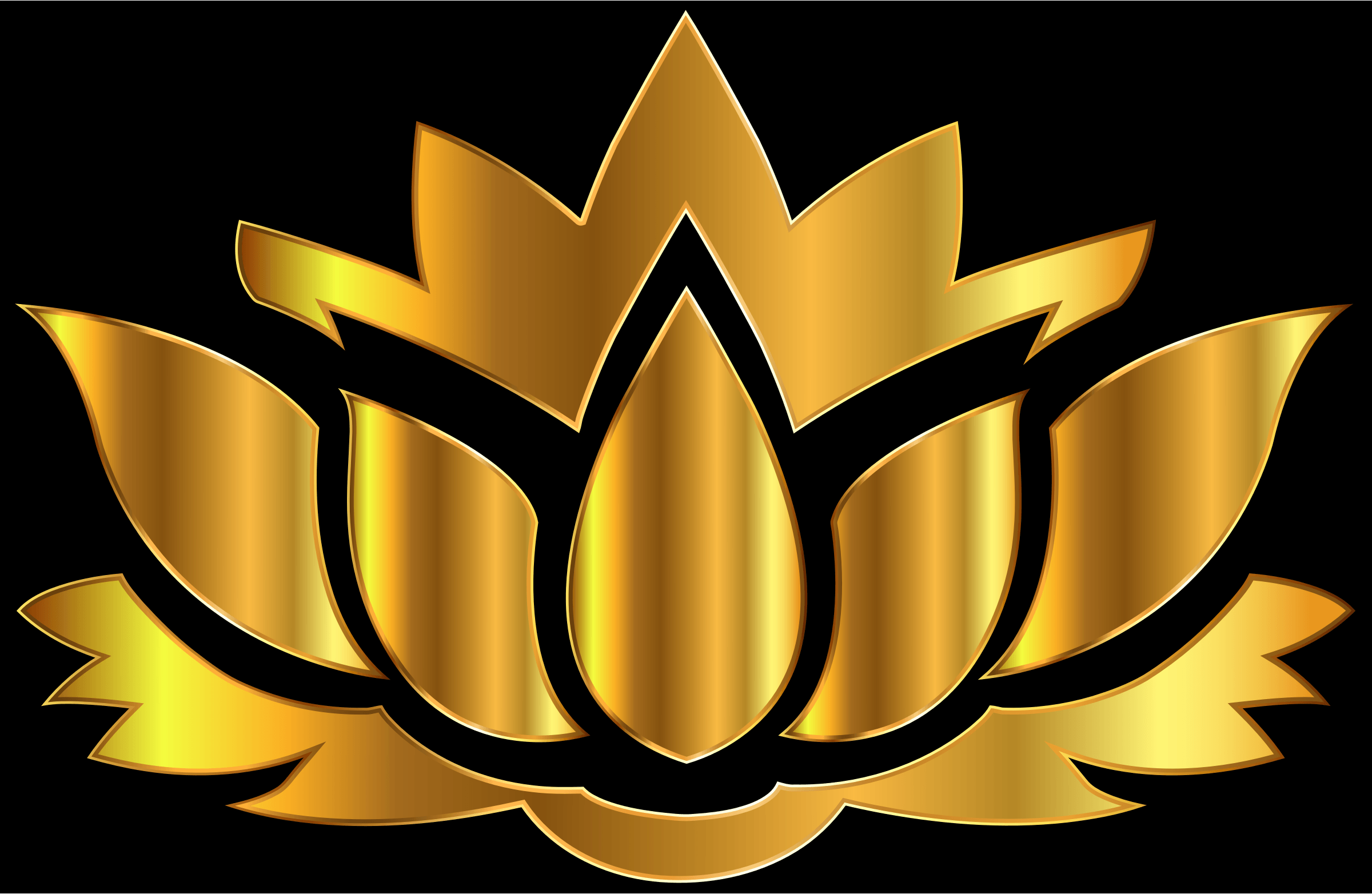 Free: lotus line flower logo design - nohat.cc
