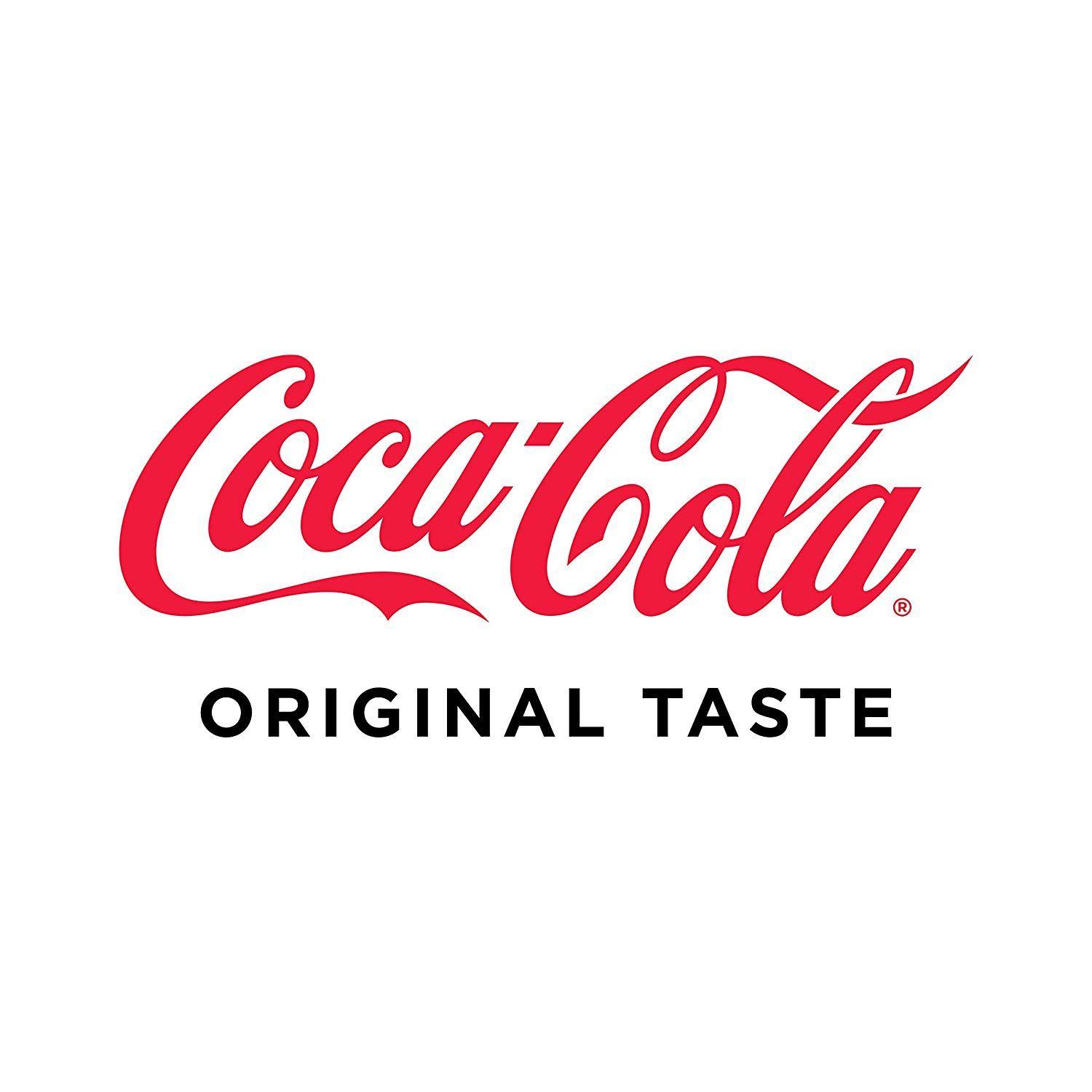 Coca-Cola Original Logo - Amazon.com : Coca-Cola Soda Soft Drink, 8.5 fl oz, 12 Pack : Grocery ...