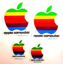 Early Apple Logo - Apple Items