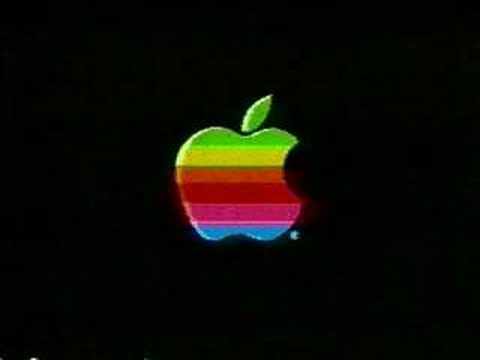 Early Apple Logo - Apple Logo Late 70's Early 80's - YouTube