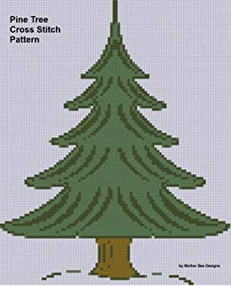 Pine Tree Cross Logo - Amazon.com: Pine Tree Cross Stitch Pattern eBook: Mother Bee Designs ...