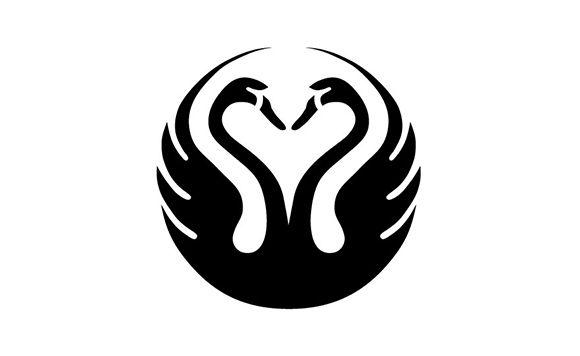 Famous Swan Logo - Logo Designs Featuring Hearts