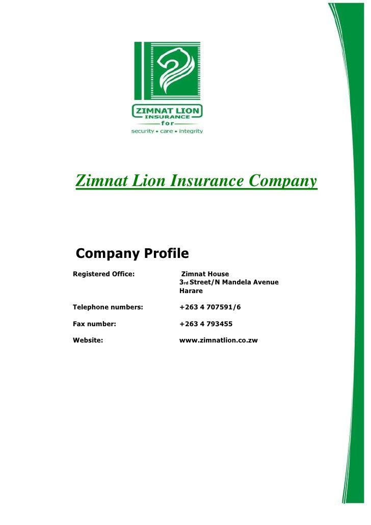 Insurance with Lion Logo - Zimnat Lion Insurance Company Profile