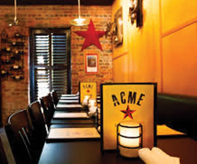 Acme Restaurant Logo - Restaurant Noise Review: Acme Food and Beverage - Hearing Solutions ...