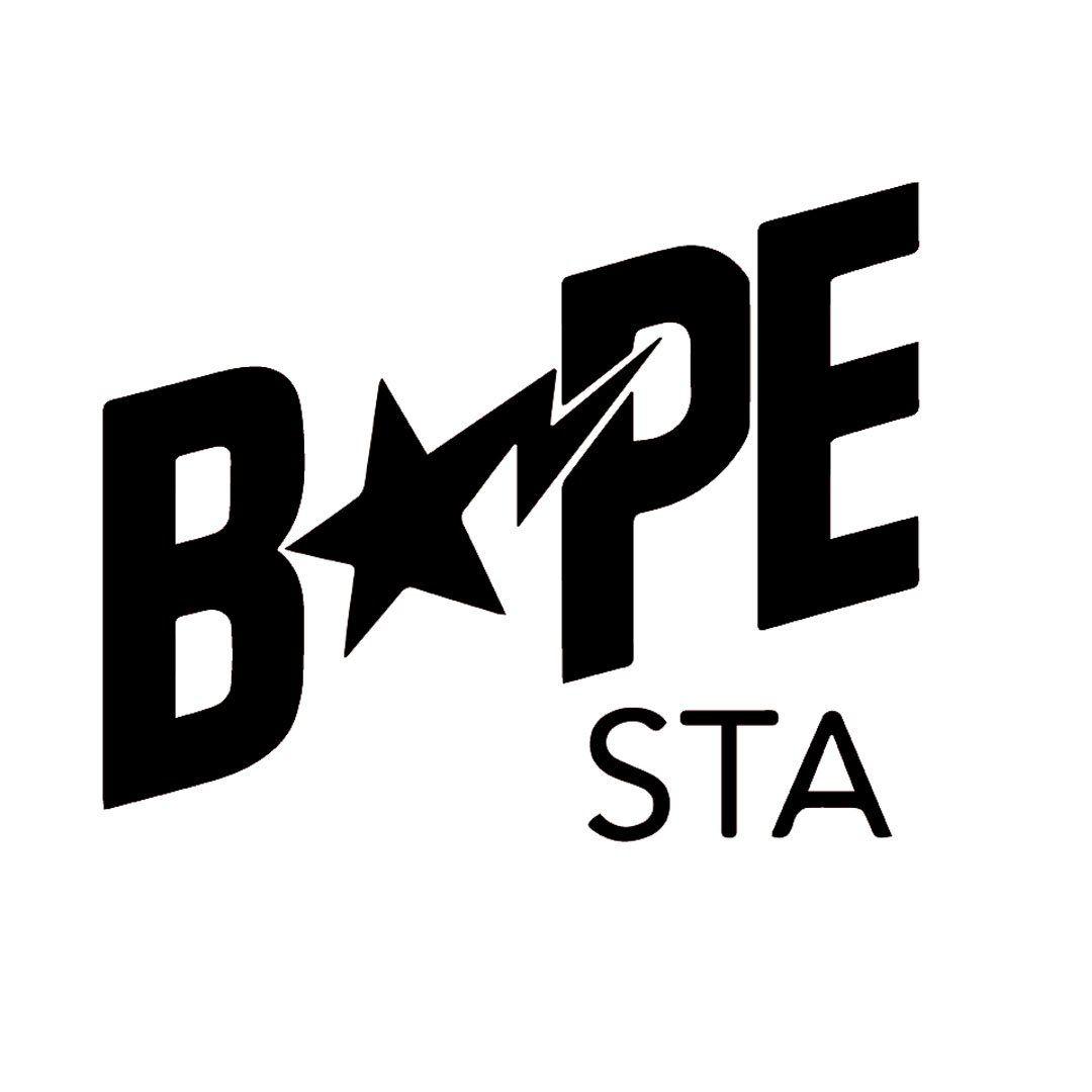 BAPE Bape Sta Logo - BAPE STA VINYL PAINTING STENCIL SIZE PACK *HIGH QUALITY* – ONE15