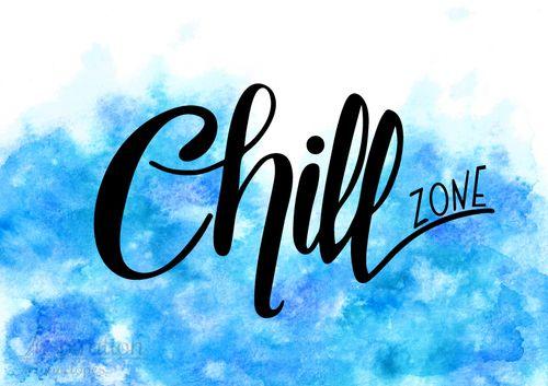 Chill Zone Logo - Chill zone uploaded by Inprint on We Heart It