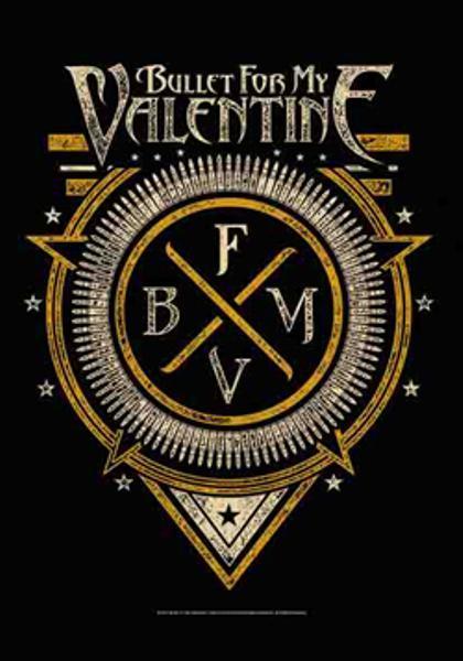 Bullet for My Valentine Logo - Bullet For My Valentine Poster Flag BFMV Emblem Tapestry - Concert ...