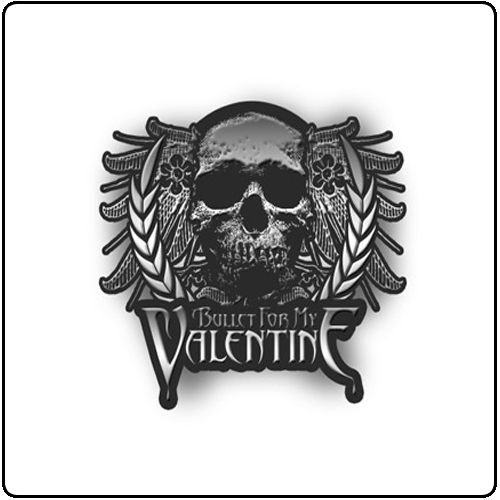 Bullet for My Valentine Logo - Backstreetmerch. Skull Crest. Bullet For My Valentine