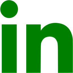 LinkedIn Green Logo - Green linkedin icon - Free green site logo icons