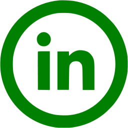 LinkedIn Green Logo - Green linkedin 5 icon - Free green site logo icons