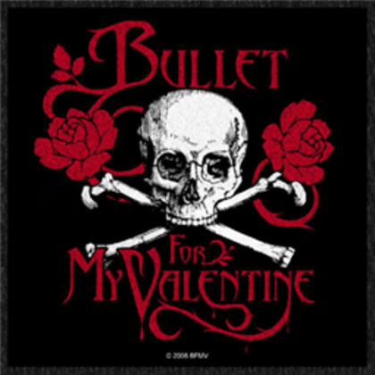 Bullet for My Valentine Logo - Bullet For My Valentine Skull Logo Patch
