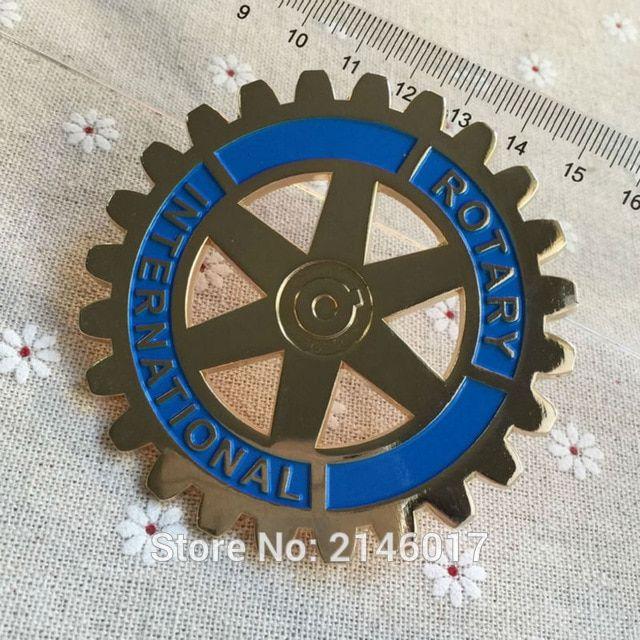 International Car Logo - 5pcs Masonic International Rotary Gear Car LOGO Emblem Badges ...