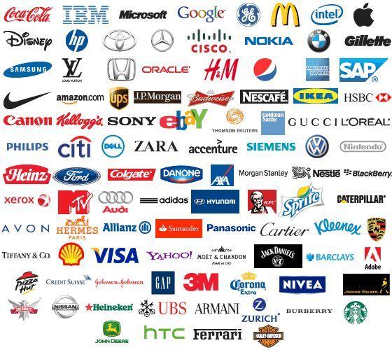 Top Business Logo - The Evolution of Brand Logos | Writings | Branding, Logo branding ...