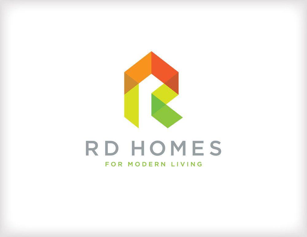 Graphics Homes Logo - RD HOMES — yuri shvets /////////