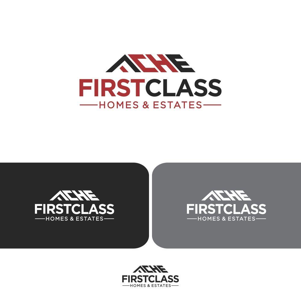 Graphics Homes Logo - Modern, Conservative, Real Estate Logo Design for First Class Homes ...