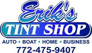 Tint Shop Logo - Erik's Tint Shop - Car, Boat, Home, Commercial Window Tinting in ...