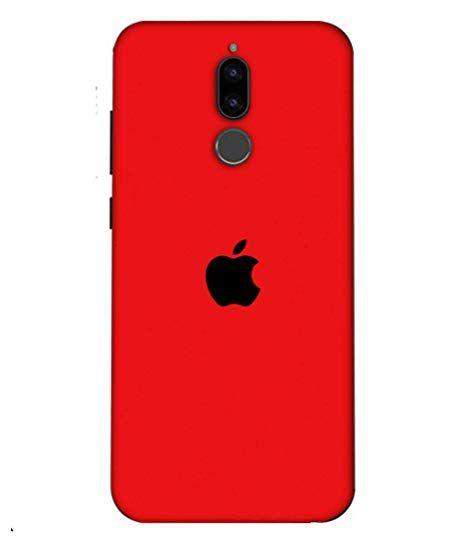 Red and Black Apple Logo - Sibu Print Fully Red and Black Colour Apple Logo: Amazon.in: Electronics
