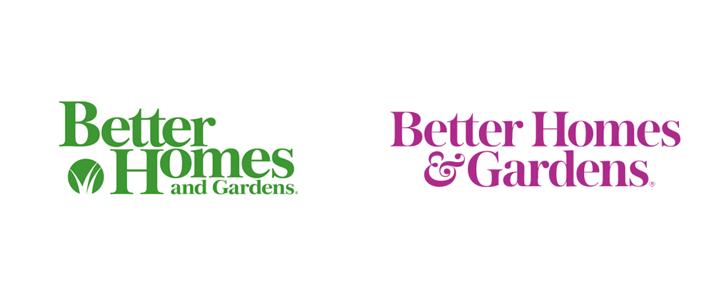 Graphics Homes Logo - Brand New: New Logo for Better Homes &Gardens by Lippincott