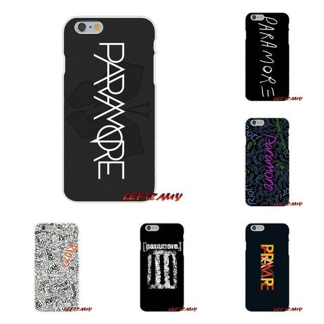 Paramore Logo - Paramore logo three bars Slim Silicone phone Case For iPhone X 4 4S ...