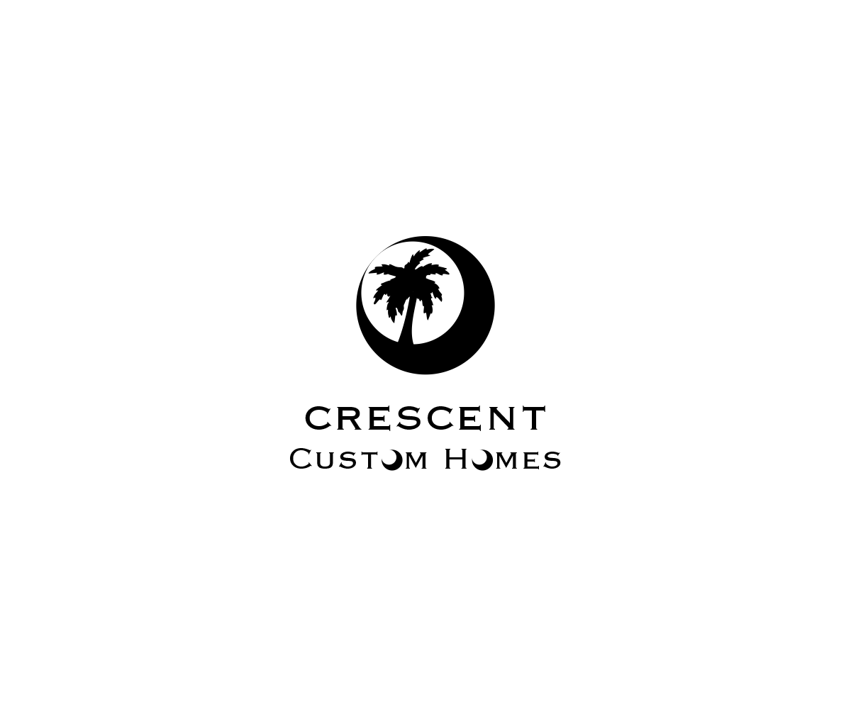Graphics Homes Logo - Flag Logo Design for Crescent Custom Homes by Living Horses Graphics ...
