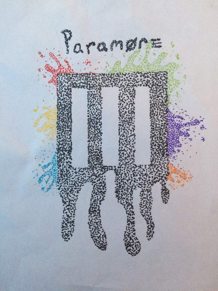 Paramore Logo - Final copy Paramore Logo Drip Art | The Parafamily Amino