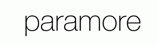 Paramore Logo - Paramore Logo Font