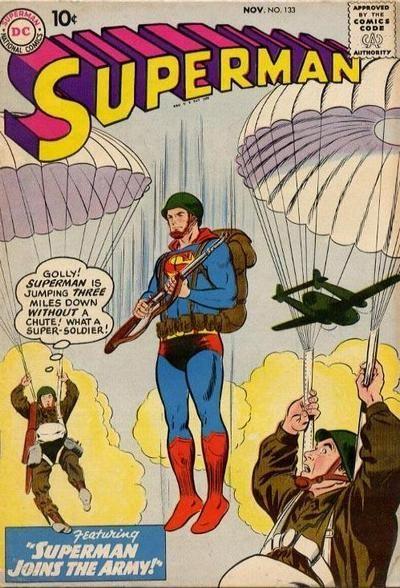 Army Superman Logo - Superman #133 | Superman Comic Books | Superman, Comics, Superman comic