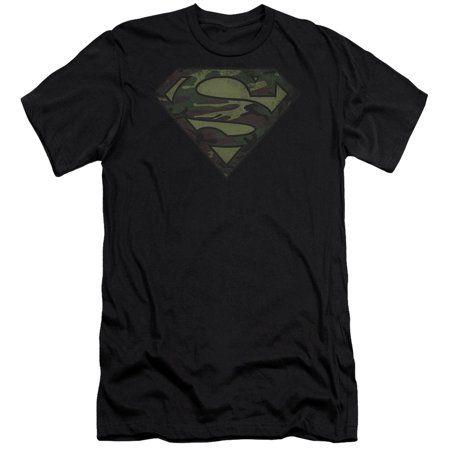 Army Superman Logo - Superman DC Comics Superhero Army Camo Classic S Shield Logo Adult