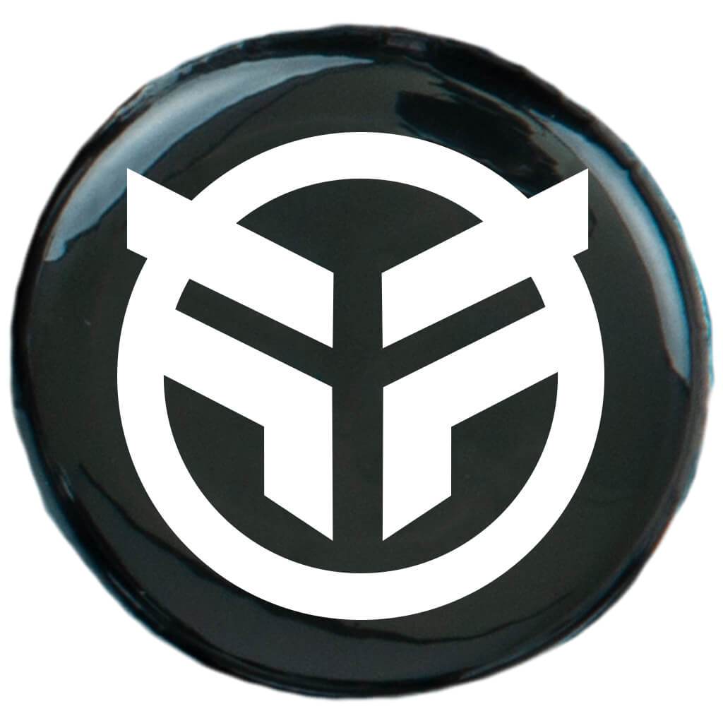 Federal Logo - Federal Logo Pin Badge - Black