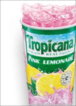 Tropicana Lemonade Logo - Tropicana Pink Lemonade – Taste My Love Cafe